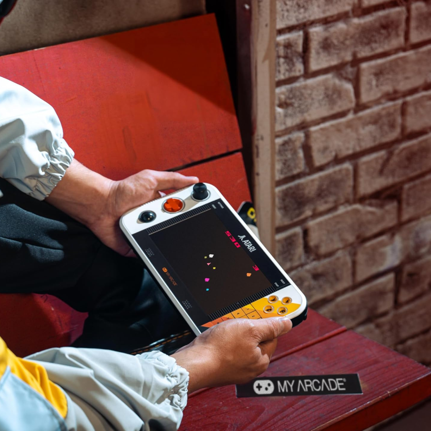 MY ARCADE - Système de Jeux Vidéo Portable Atari Gamestation Go *Boite Ouverte*