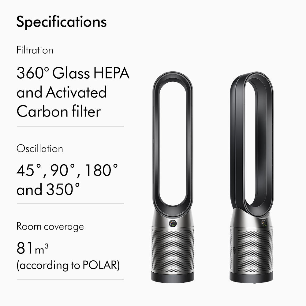 Dyson Purifier Cool PC1™ Air Purifier Fan | TP11 | Black