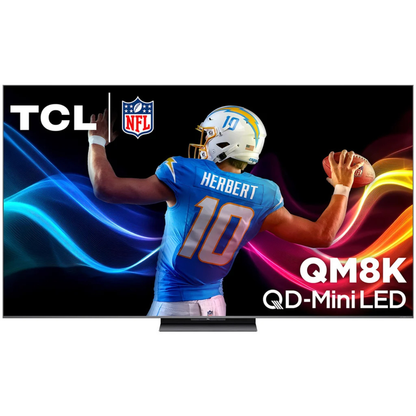 TCL - Téléviseur Intelligent Google mini-DEL HDR UHD 4K série QM8K de 75 po *Boite Ouverte*