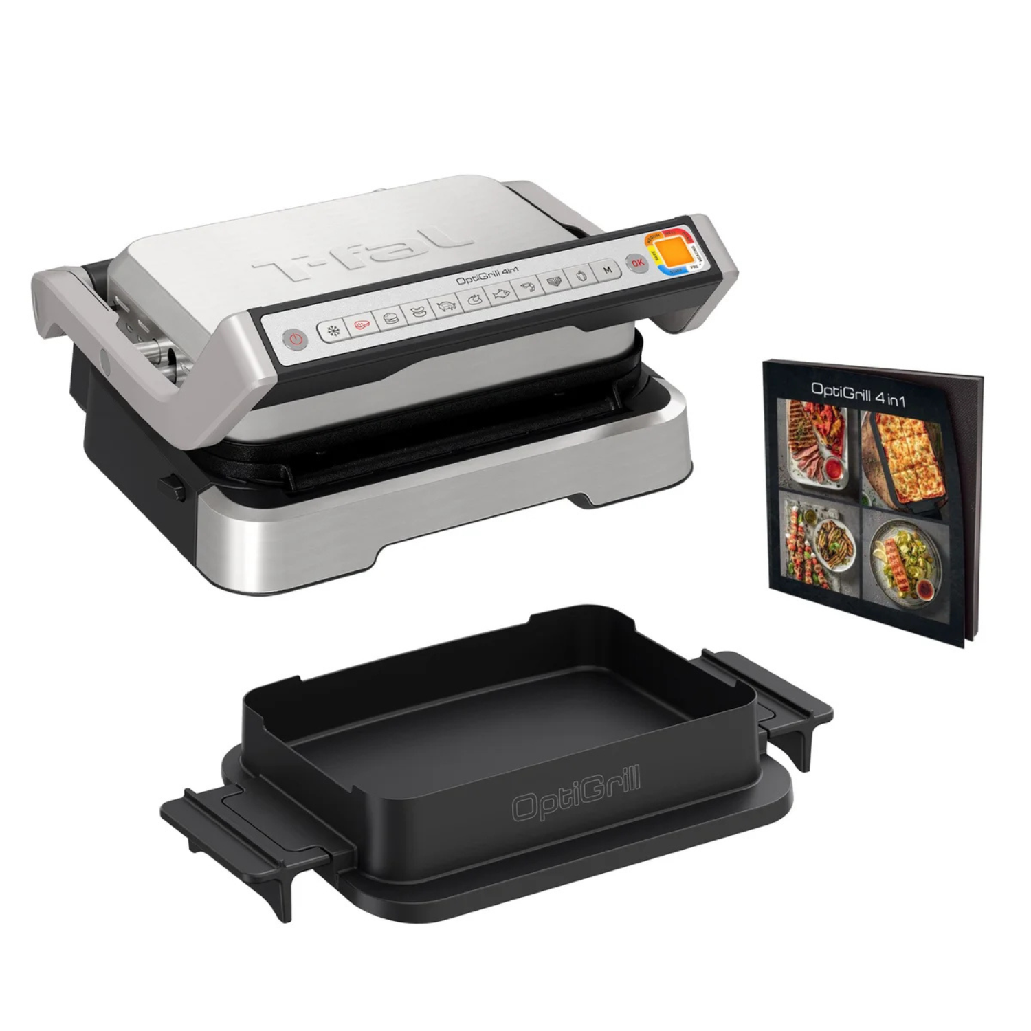 T-FAL - Gril Intelligent OptiGrill 4 en 1