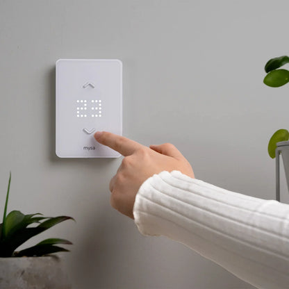 MYSA - Paquet de 4 Thermostats Intelligents pour Plinthes Chauffantes Électriques *Boite Ouverte*
